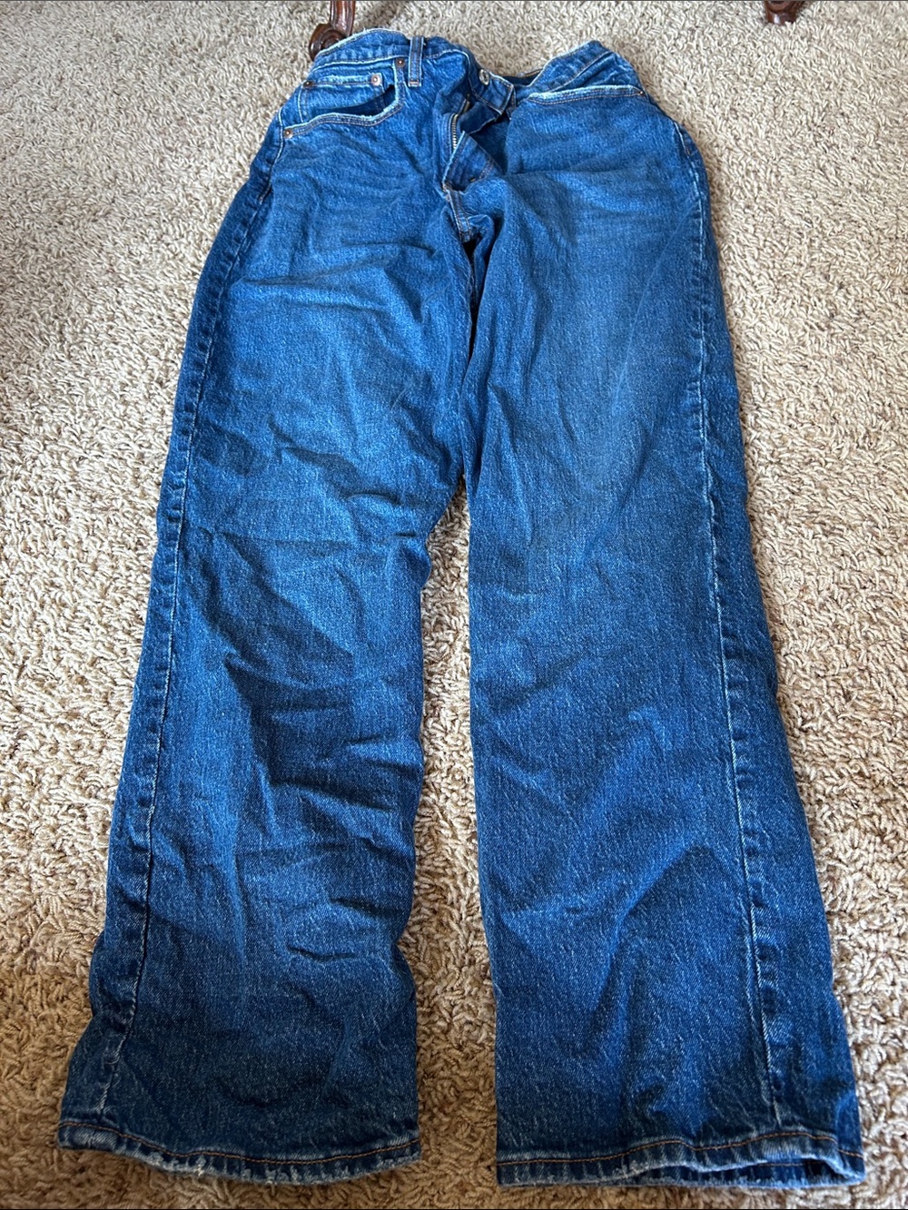Abercrombie- The ‘90s Straight Ultra High Rise (Curve Love)